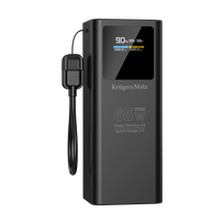 65w power bank pd - Kruger&Matz PowerBank 20000mAh, 65W, QC, PD - 8 nuotrauka