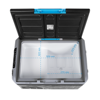 kompresorinis saldytuvas - Teesa TSA6003 kompresorinis kelioninis šaldytuvas, 40 l, DC12/24 AC 230 V - 5 nuotrauka