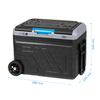 kompresorinis saldytuvas - Teesa TSA6005 kompresorinis kelioninis šaldytuvas, 50 l, DC12/24 V, AC 230 V, Bluetooth - 8 nuotrauka