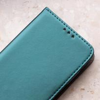 motorola moto g55 - Telforceone Smart Magnetic dėklas knygelė Motorola Moto G55 Tamsiai žalias (Dark Green) - 6 nuotrauka