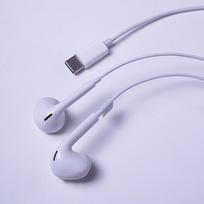 usb c laidines ausines - maXlife MXEP-04 White (Baltos) - 4 nuotrauka