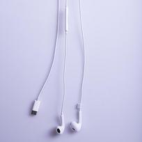usb c laidines ausines - maXlife MXEP-04 White (Baltos) - 6 nuotrauka