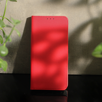 telefonas poco - Reach Smart Magnet Case for Xiaomi Redmi 14C Raudonas (Red) - 3 nuotrauka