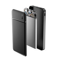 10000mah power bank - Maxlife MXPB-01 10000 mAh Juodas (Black) - 5 nuotrauka