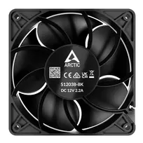 120mm fan - Arctic S12038-4K Server Fan 40mm Juodas (Black) - 4 nuotrauka