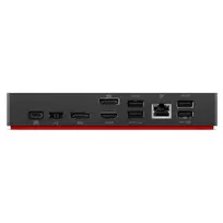 usb c dockingas lenovo - Lenovo ThinkPad Universal USB-C Dock 135W (Juodas - Black) - 4 nuotrauka