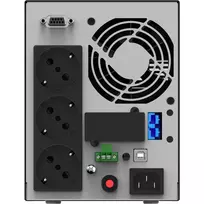 powerwalker ups vfi 1000 - UPS įtampos stabilizatorius BlueWalker PowerWalker VFI 1000 AT, 900 W - 2 nuotrauka