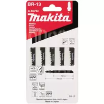 makita komplektas - Siaurapjūklio pjūkleliai Makita, BR-13, 5 vnt. - 2 nuotrauka