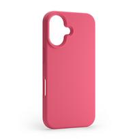 iphone 16 plus deklas - TelForceOne iPhone 16 Plus Silicone Case - Avietinis (Raspberry) - 8 nuotrauka
