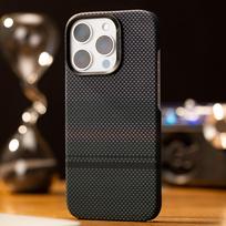 apple 16 pro max dekliukai - Benks Magnetic Armor Air Aurora Kevlar 600D Case - Apple iPhone 16 Pro Max - 7 nuotrauka
