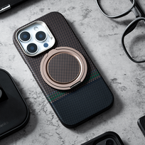 benks iphone 16 pro armor air - Benks Magnetic Armor Air Prestige Kevlar 600D Case (G065) Apple iPhone 16 Pro - Juodas (Black) - 4 nuotrauka