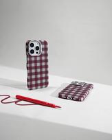 vichy - Benks Dėklas Magnetic Armor Vichy Kevlar (RF66) skirtas Apple iPhone 16 Pro Max Raudonas (Red) - 6 nuotrauka