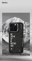 magnetinis deklas iphone 16 pro max - Benks Magnetic Armor Air Kevlar 600D Summit Kangrinboque (0066) dėklas Apple iPhone 16 Pro Max - Juodas (Black) - 3 nuotrauka