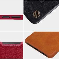 redmi 5g telefonas - Nillkin "Qin Case Xiaomi Redmi Note 9T 5G" Brown - 2 nuotrauka
