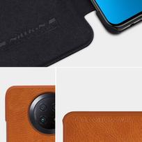 redmi 5g telefonas - Nillkin "Qin Case Xiaomi Redmi Note 9T 5G" Brown - 3 nuotrauka