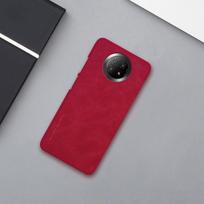 redmi 5g telefonas - Nillkin "Qin Case Xiaomi Redmi Note 9T 5G" Brown - 9 nuotrauka