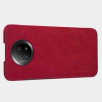redmi 5g telefonas - Nillkin "Qin Case Xiaomi Redmi Note 9T 5G" Brown - 10 nuotrauka