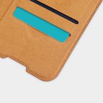 redmi 5g telefonas - Nillkin "Qin Case Xiaomi Redmi Note 9T 5G" Brown - 14 nuotrauka