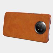 redmi 5g telefonas - Nillkin "Qin Case Xiaomi Redmi Note 9T 5G" Brown - 16 nuotrauka