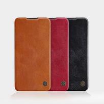 redmi 5g telefonas - Nillkin "Qin Case Xiaomi Redmi Note 9T 5G" Brown - 17 nuotrauka