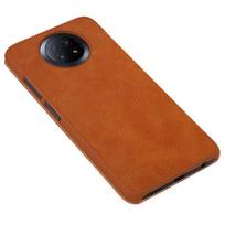 redmi 5g telefonas - Nillkin "Qin Case Xiaomi Redmi Note 9T 5G" Brown - 18 nuotrauka
