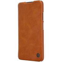 redmi 5g telefonas - Nillkin "Qin Case Xiaomi Redmi Note 9T 5G" Brown - 19 nuotrauka