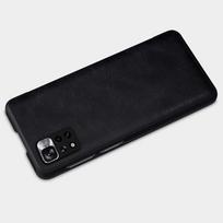xiaomi redmi note 11 pro deklas - Nillkin "Qin Case Xiaomi Poco X4 Pro 5G" Black - 5 nuotrauka