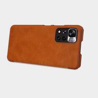 xiaomi redmi note 11 pro deklas - Nillkin "Qin Case Xiaomi Poco X4 Pro 5G" Black - 10 nuotrauka