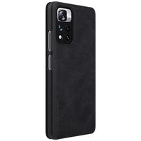xiaomi redmi note 11 pro deklas - Nillkin "Qin Case Xiaomi Poco X4 Pro 5G" Black - 16 nuotrauka