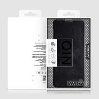 xiaomi redmi note 11 pro deklas - Nillkin "Qin Case Xiaomi Poco X4 Pro 5G" Black - 17 nuotrauka