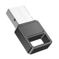 bluetooth 5.0 adapteris usb - Borofone DH8 Bluetooth 5.1 Adapteris Juodas (Black) - 5 nuotrauka