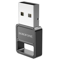 bluetooth 5.0 adapteris usb - Borofone DH8 Bluetooth 5.1 Adapteris Juodas (Black) - 8 nuotrauka