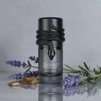 vyriski kvepalai - Lattafa Musamam Juodas Intense EDP 100 ml - 2 nuotrauka
