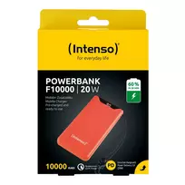 10000mah power bank - Intenso F10000, 10000mAh, QC3.0, oranžinė - 2 nuotrauka