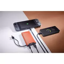 10000mah power bank - Intenso F10000, 10000mAh, QC3.0, oranžinė - 4 nuotrauka