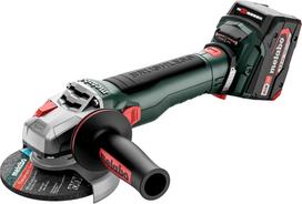 quick 5 - Kampinis šlifuoklis WB 18 LT BL 11-125 QUICK, 2x5,2Ah, METABOX 613054650 METABO - 2 nuotrauka