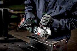 quick 5 - Kampinis šlifuoklis WB 18 LT BL 11-125 QUICK, 2x5,2Ah, METABOX 613054650 METABO - 4 nuotrauka