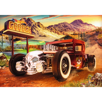 hot wheels premium - Trefl Hot Wheels Bone Shaker 12091, 1000 det. - 2 nuotrauka