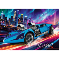 hot wheels premium - Trefl Hot Wheels Twin Mill, 1000 det. - 2 nuotrauka