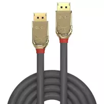 lindy displayport - Lindy DisplayPort Kabelis Gold Line 8K60Hz 1m - 3 nuotrauka