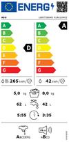 dziovykle su skalbimo - AEG LWR73864O - 3 nuotrauka