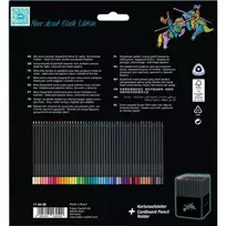 spalvoti piestukai faber - Faber-Castell Spalvoti pieštukai Black Edition, 50 spalvų - 2 nuotrauka