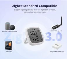 humidity temperature - Sonoff SNZB-02D ZigBee temperatūros ir drėgmės jutiklis su LCD ekranu - 9 nuotrauka