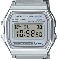 sidabrinis laikrodis - CASIO VINTAGE A158WEA-7EF Sidabrinis (Silver) - 6 nuotrauka