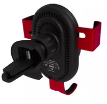 wireless charger - Evelatus Wireless Charger Car Holder Red WCH02 - 2 nuotrauka
