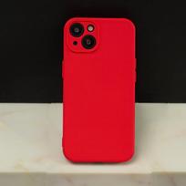 samsung galaxy s25 fe deklas - Telforceone Silikoninis dėklas Samsung Galaxy S25 FE Raudonas (Red) - 4 nuotrauka