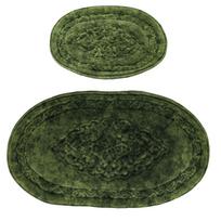 Foutastic Damaks-O 394ANR1692 komplektas, 100 x 60 cm, žalias