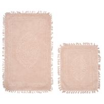 Foutastic COTTONKT000662 komplektas, 100 x 60 cm, šviesiai rožinis, 2 vnt.