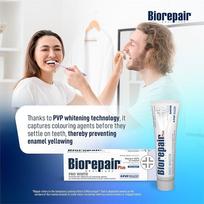 biorepair - BIOREPAIR PRO WHITE balinamoji dantų pasta, 75 ml - 2 nuotrauka