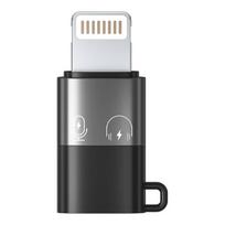 usb c adapteris - Puluz PU649B OTG USB-C į Lightning Adapteris Juodas (Black) - 3 nuotrauka